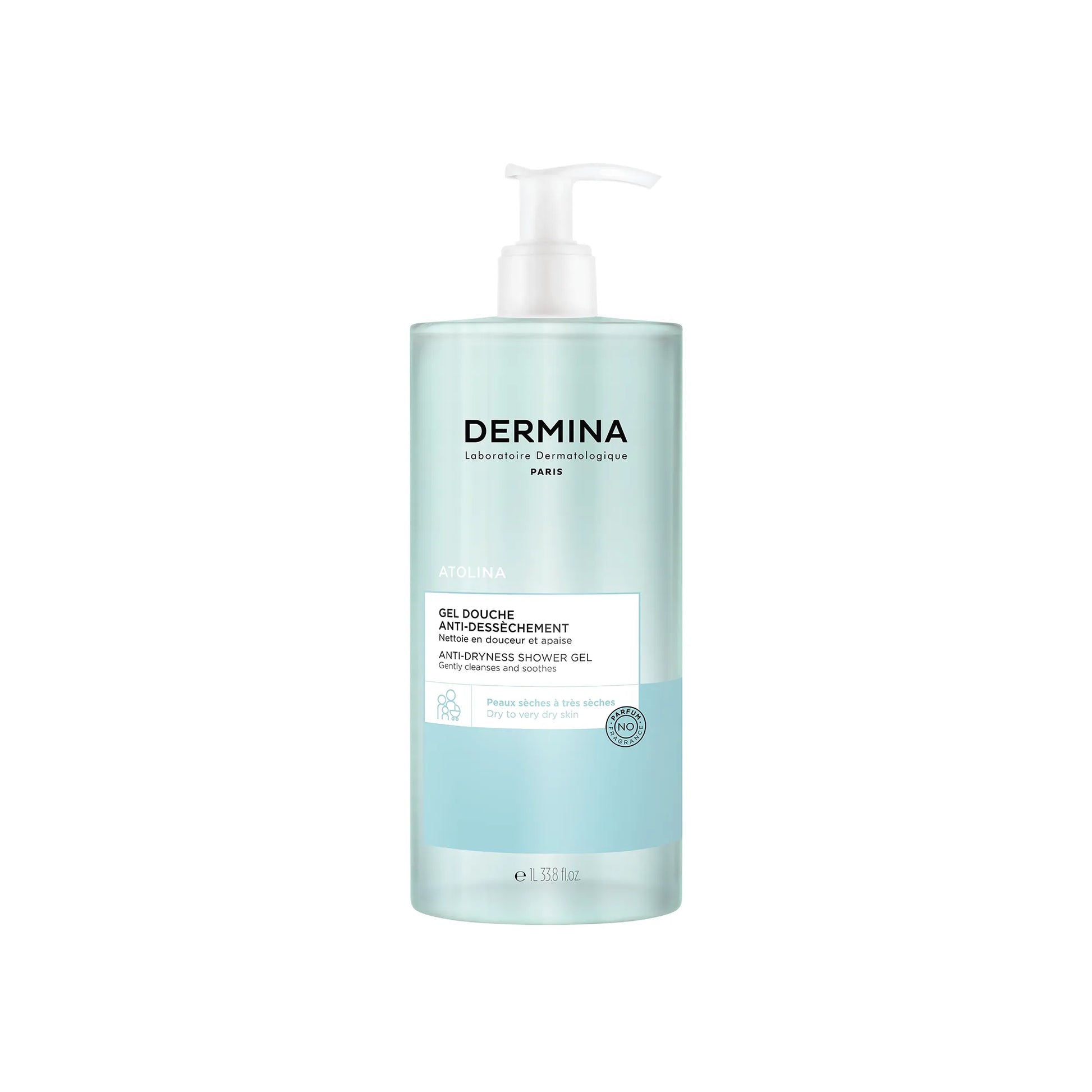 Dermina Atolina Anti Dryness Shower Gel 975 ml