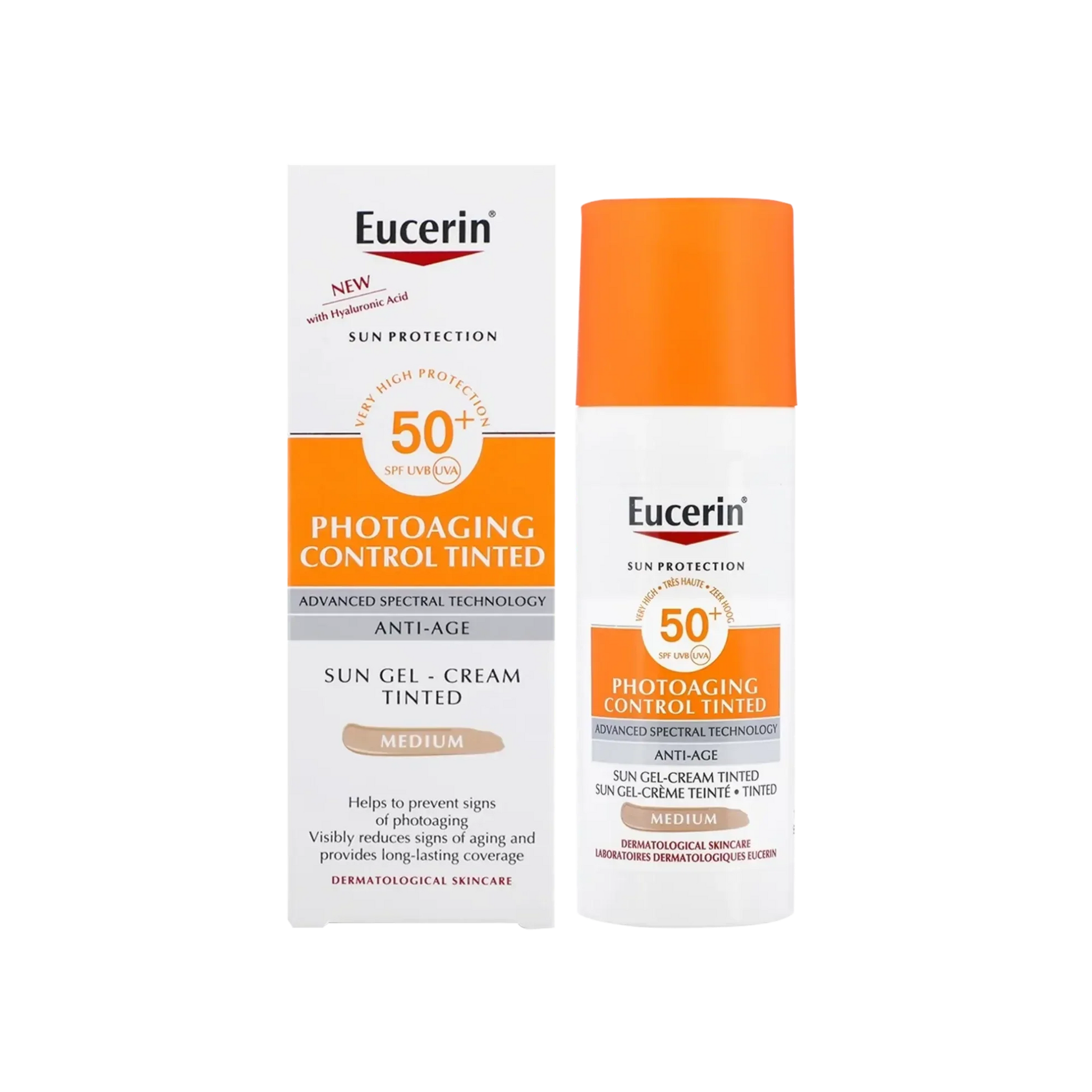 Eucerin Sun Cream  50+ CC MediumTinted