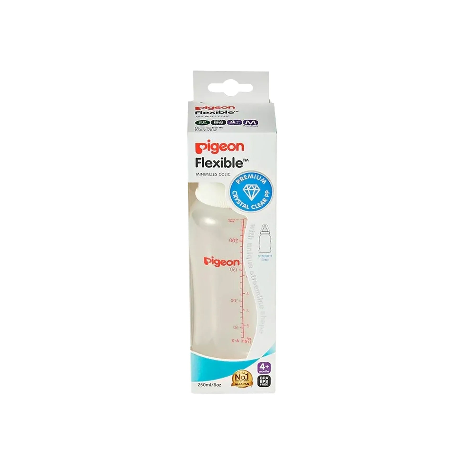 Pigeon Flexible Bottle +4 Months 250 ml