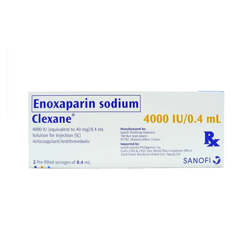 Clexane 4000 I.U. Injection 2'S Antithrombosis