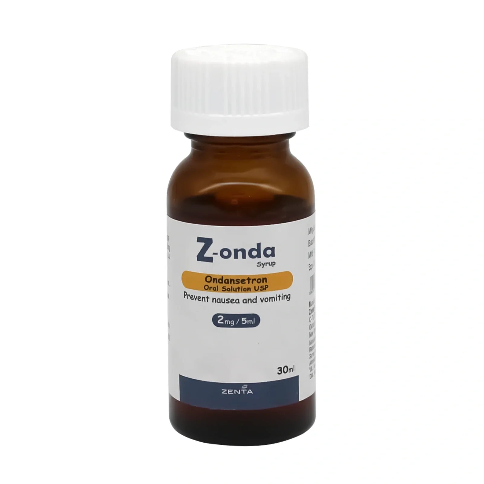 Z-Onda Syrup 30 mL for nausea and vomiting