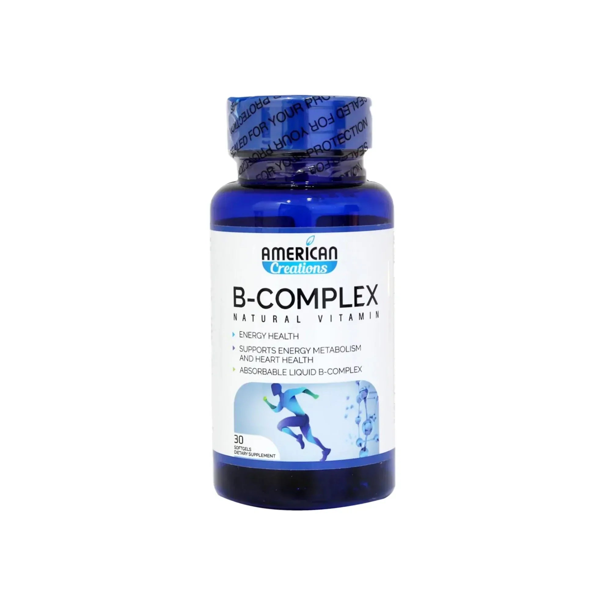 American Creations B Complex Soft Gels 30'S for nerve health