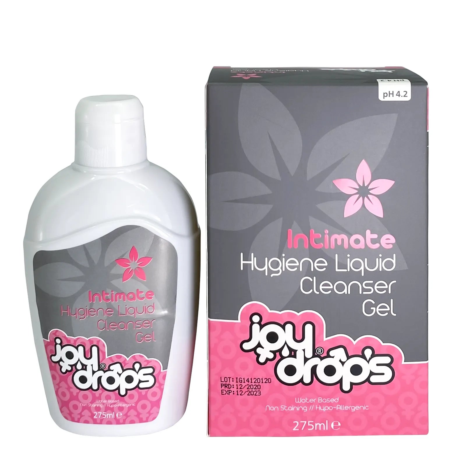 Joy Drops Intimate hygiene Liquid Cleanser 275 ML for personal hygiene