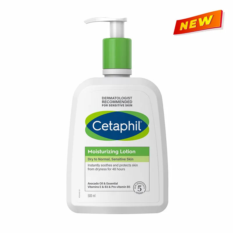 Cetaphil Moisturizing Lotion 500 ml with PUMP 71094 - for very dry skin
