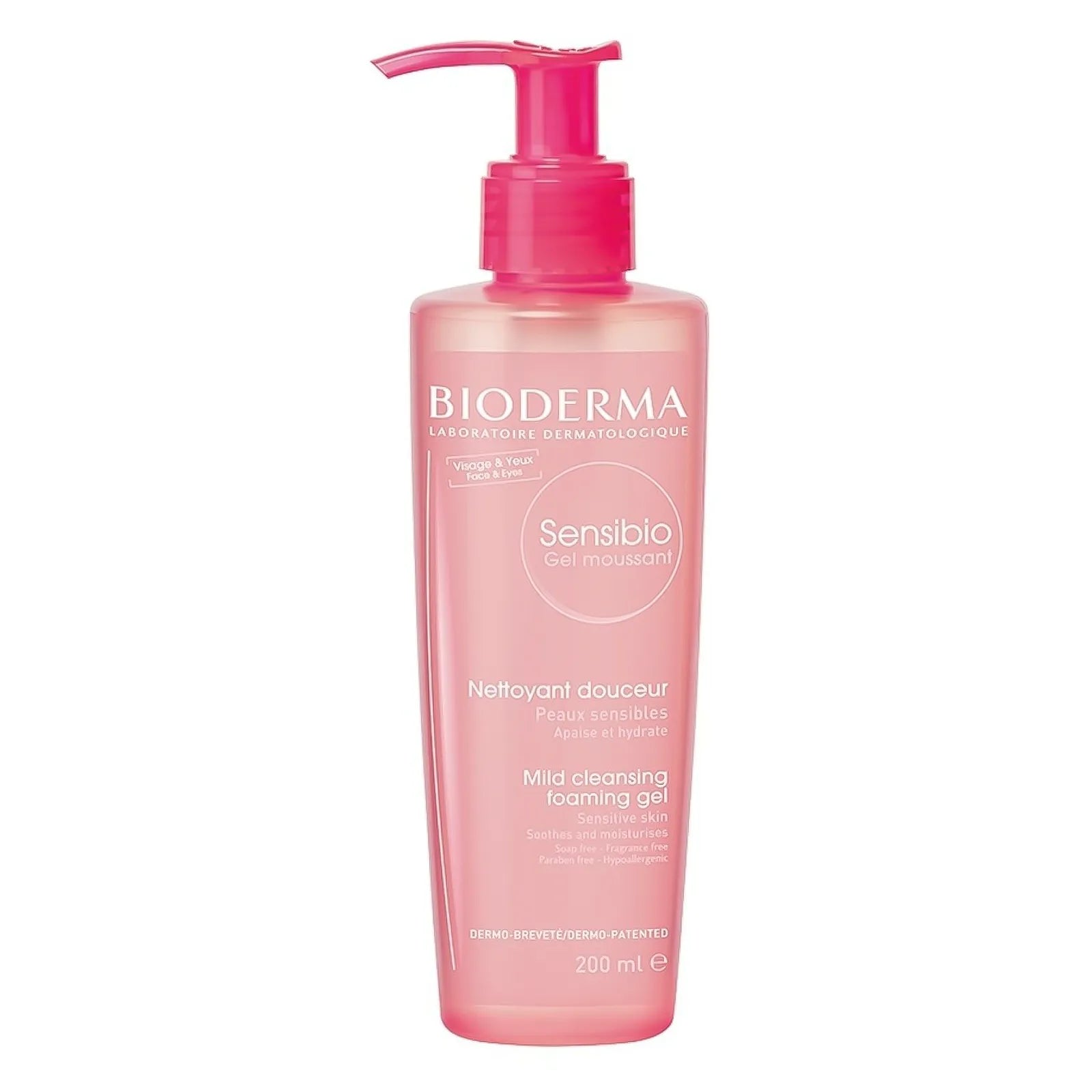 Bioderma Sensibio Mild Foaming Gel 200 mL 2346677 for skin cleaning