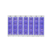 Care Well Weekly Four Times A-Day Pill Box