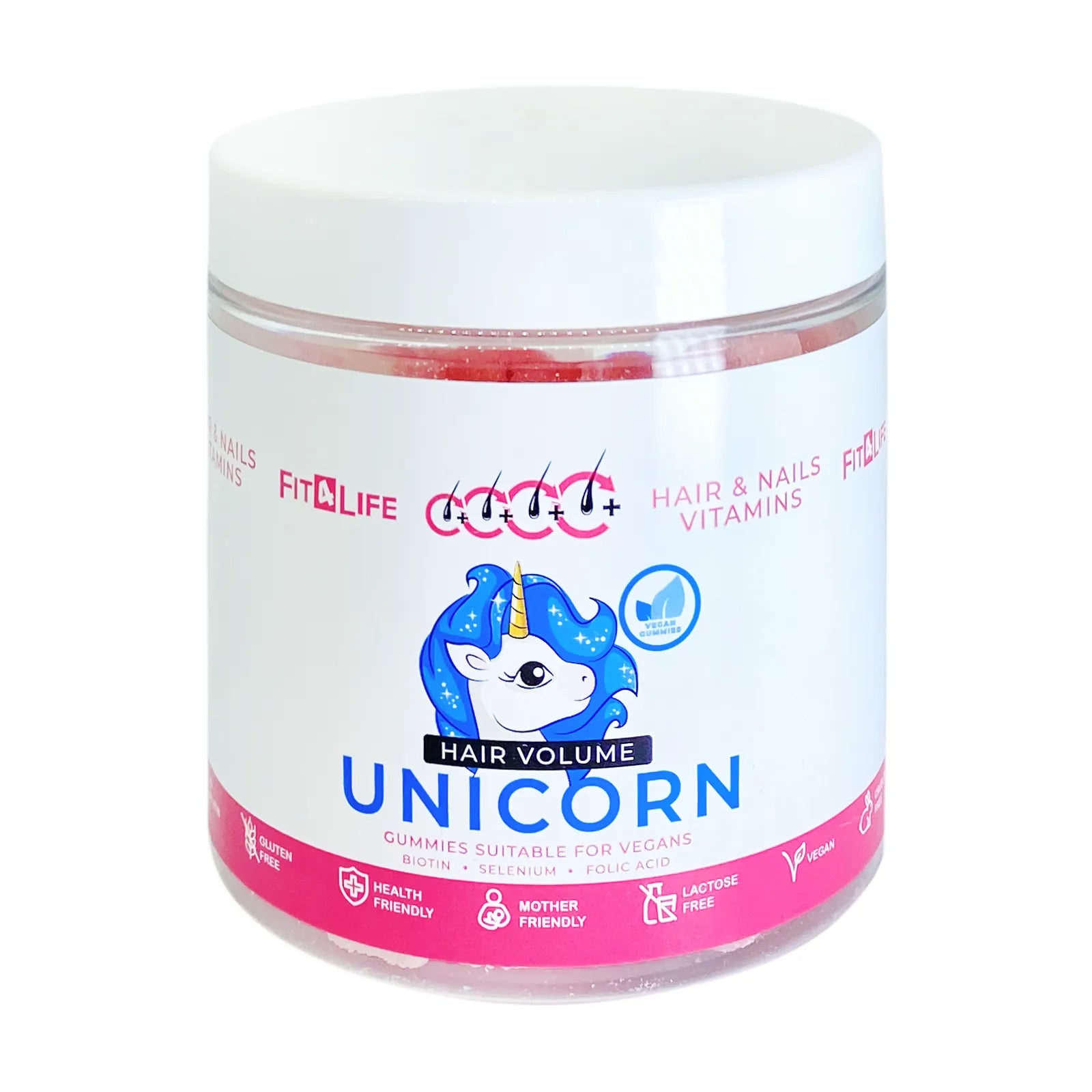 Fit 4 Life Hair Volume Unicorn 300 g for healthy hair