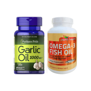 package P.Pride Garlic Oil + Pure H Omega 3