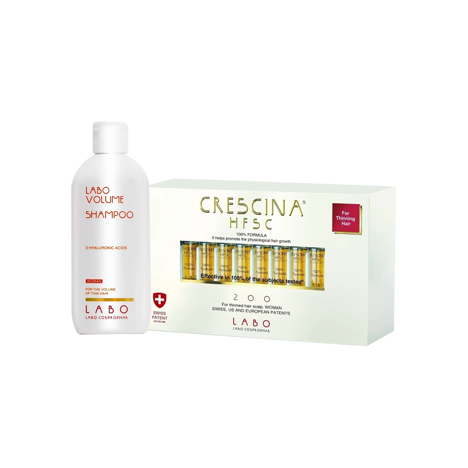 Crescina Hair Growth and Density Woman 200 Package