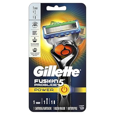 Gillette Fusion 5 Proglide Power Razor with 2 Cartridges