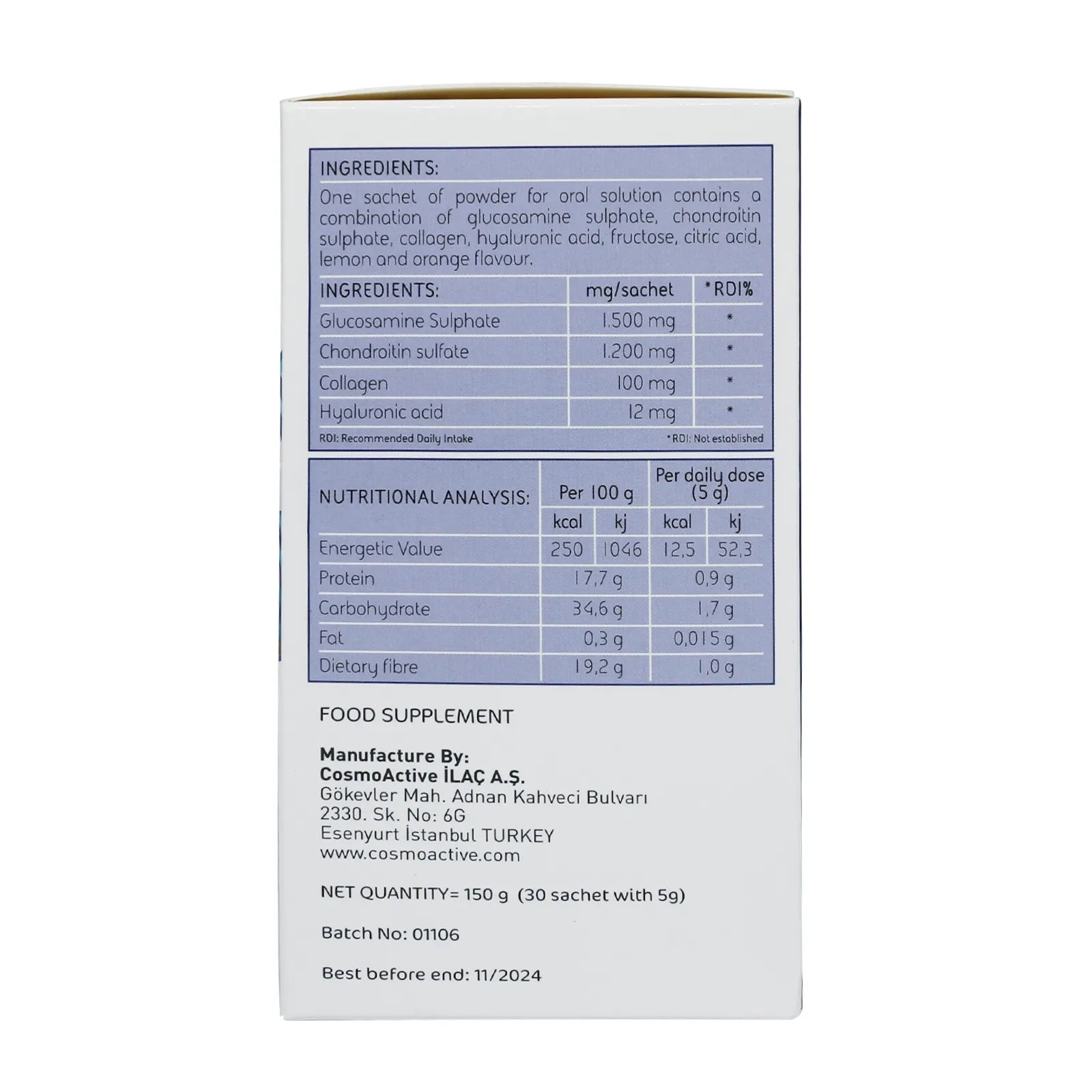 Articalm Sachets 30'S for joint comfort