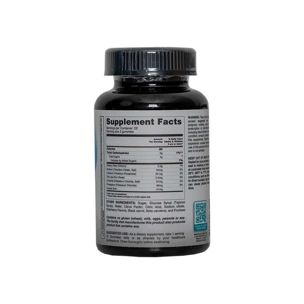 Livs Hydration Support with Elderberry Flavor 44 Gummies