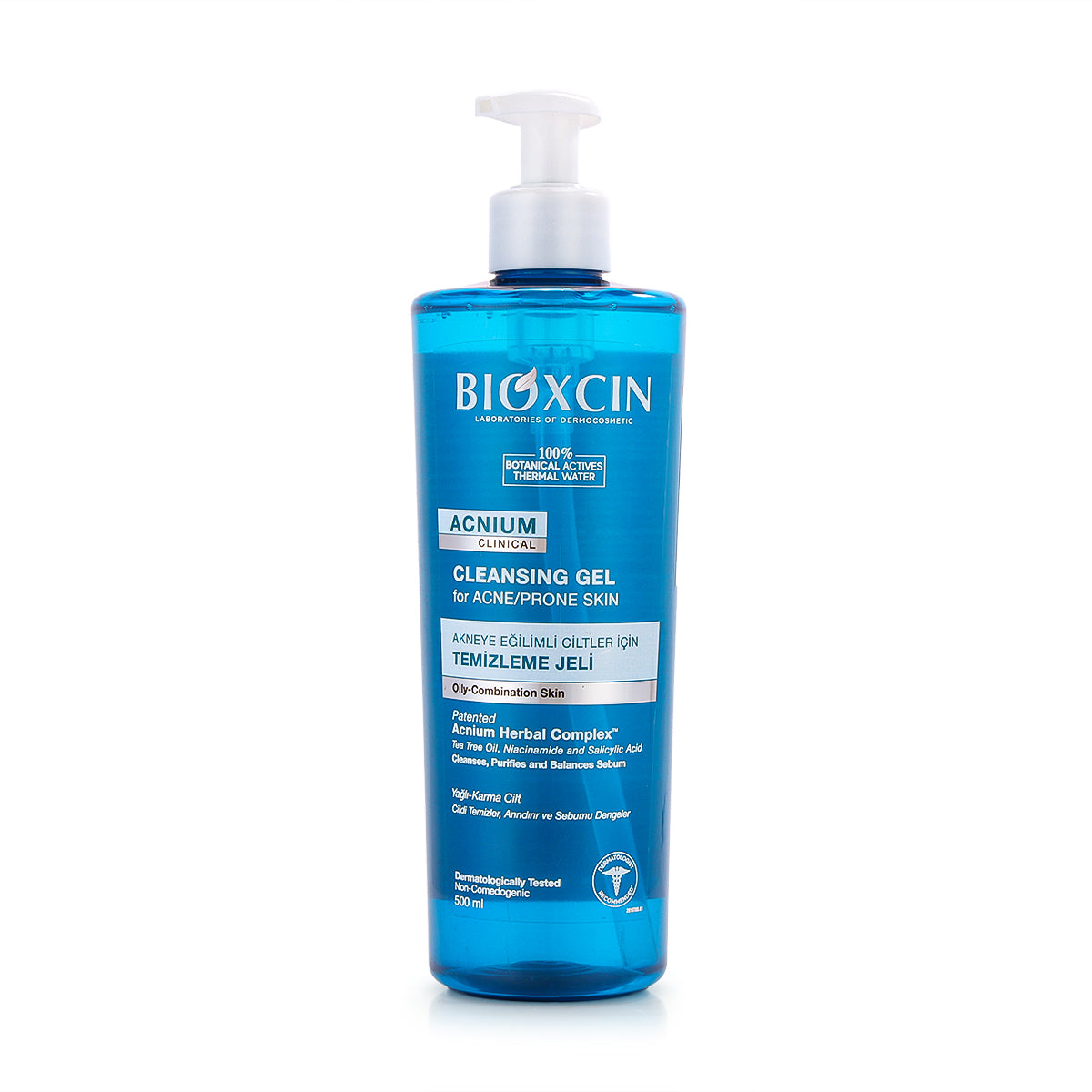 Bioxcin Acnium Cleansing Gel For Oily Combination Skin 500Ml