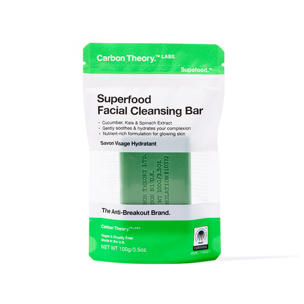 Carbon Theory Superfood Facial Cleansing Bar 100g