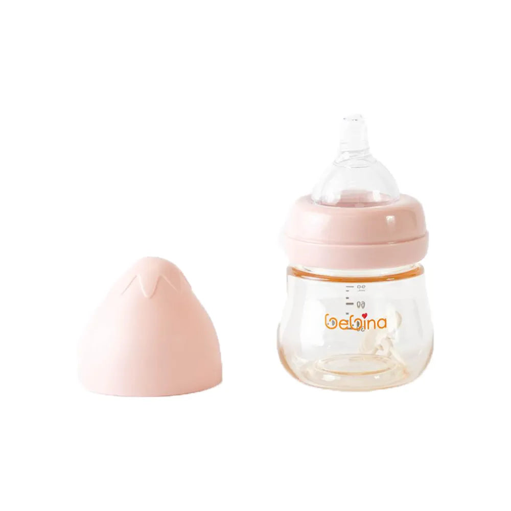 Bebina Baby Bottle - Light Pink - 90 ml +0 M