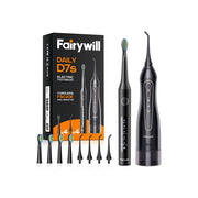 FairyWill Oral Care Combo Flosser + Electric Toothbrush