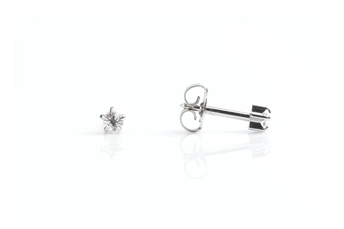 Studex Regular Tiffany April Crystal S/S PR-R104W-STX
