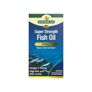 Natures Aid Super Strength Fish Oil Omega-3 60 Softgels