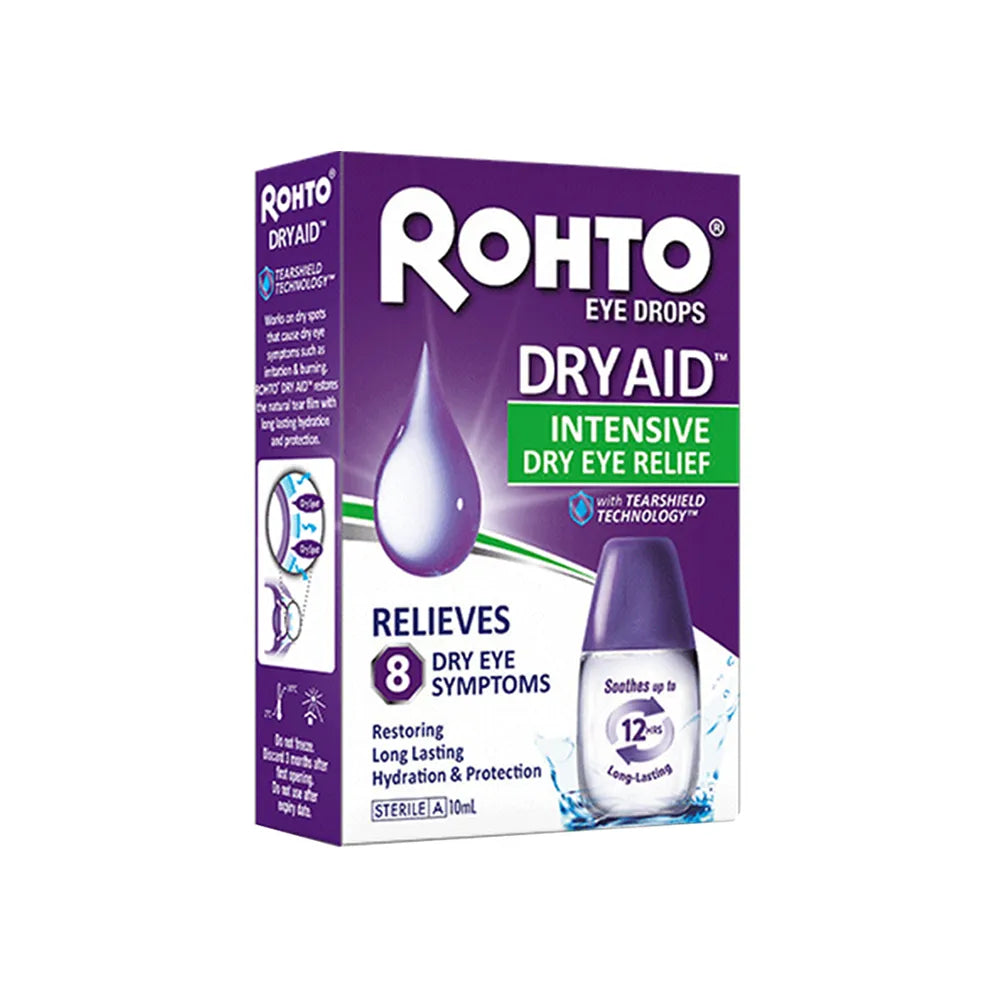 Rohto Intensive Dry Eye Relief Eye Drops 10 ml