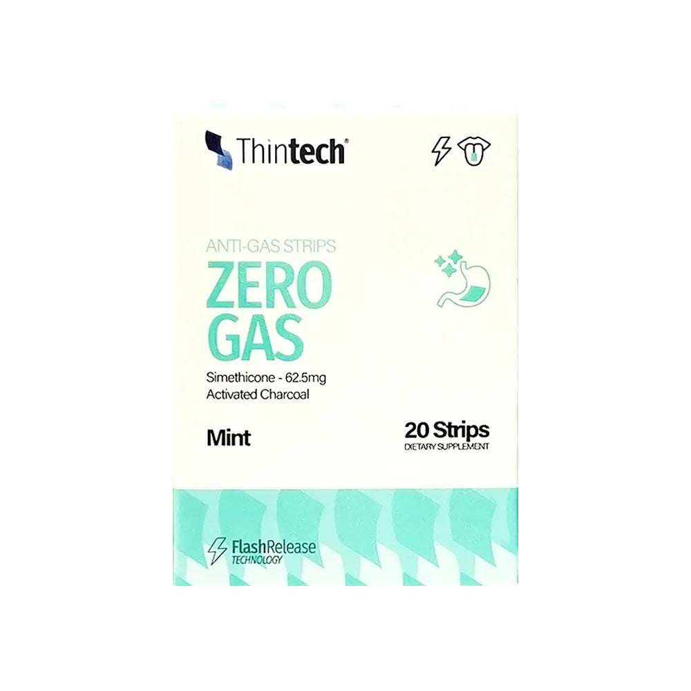 Thintech Zero Gas 20 Oral Strips